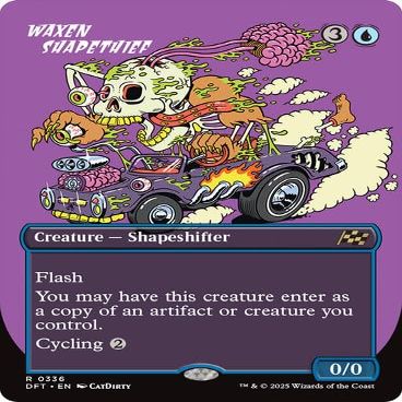 Waxen Shapethief (Borderless) (336) MTG