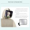 OQLAJWNQ Shattered Safety seat Observation Mirror, car Rearview Mirror, car Baby and Child Reverse Observation Mirror view 4