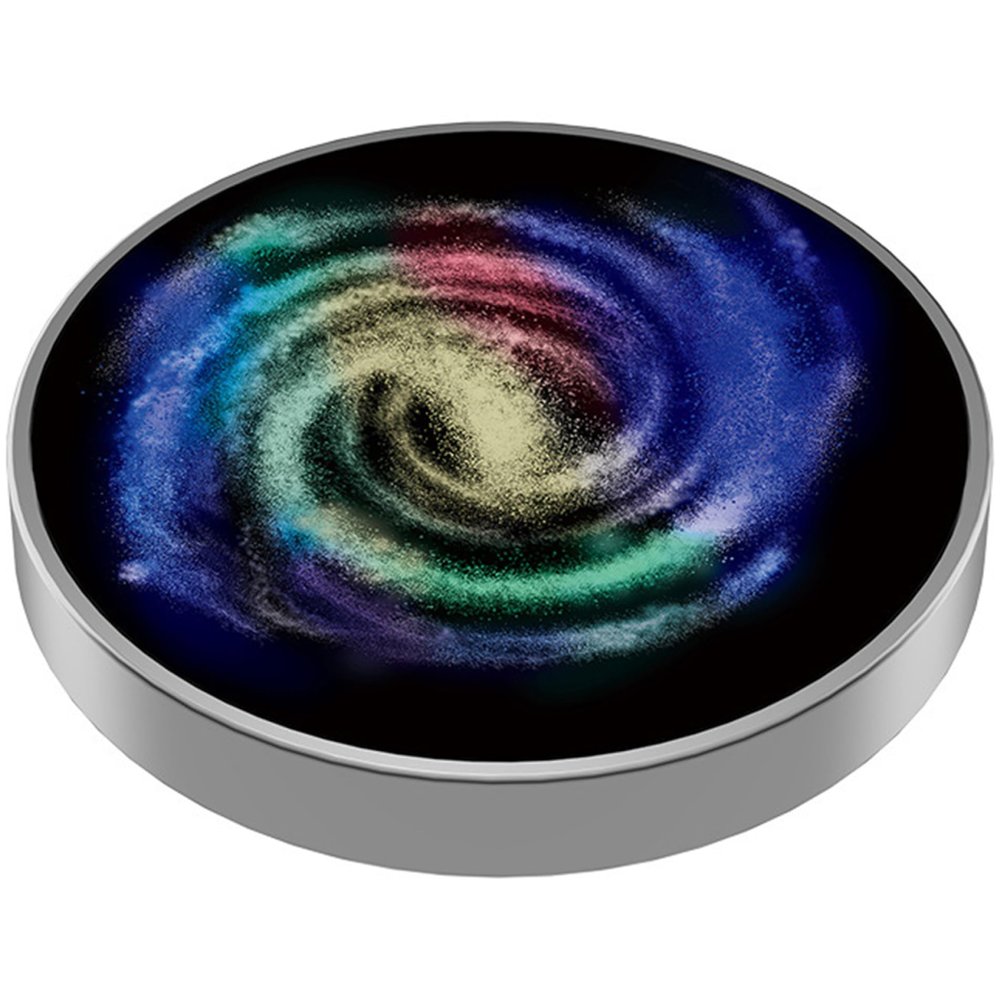 Spin Top,Spinning Top Starry Mini Luminous Stainless Steel Stress Relief Spin Top Polished Portable Spinning Tops for Adults Kids Spinning Top Toy, Style 2