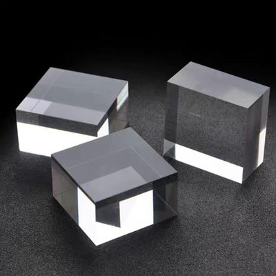 2x Acrylic blocks for display Acrylic Square Display Block 10x10x2CM 3.9x 3.9x0.78 Inches Edge Polished Clear Display Pedestal Display Base s2a