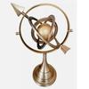 Antique Bronze Finish Decorative Armillary Sphere Globe with Arrow Desktop Stand 10 Inches Best Gift Item view 3
