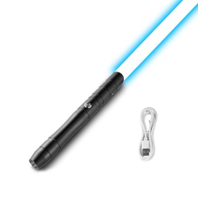 Happybuy Lightsaber, 38" Dueling Light Saber with 12 RGB Colors, FX Sound and Realistic Handle, Rechargeable Light Up Swords Saber for Adults and Kids, Christmas Day