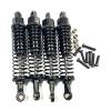 4Pcs Metal Oil Shock Absorber Damper for LAEGENDARY BEZGAR 1/12 1/16 RC Car Upgrade Parts Accessories(Black) view 1