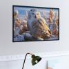 1000 Piece Puzzle for Adults Eagle Owl Perching On Snowy Jigsaw Puzzles 1000 Pieces Challenging Family Activity Great Gift Idea for Family Friends Difficult Puzzles view 3