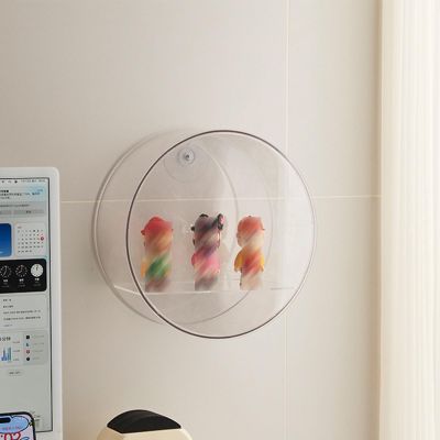 Acrylic Display Box, Figures Showcase, Wall-Mounted Display Shelf Transparent Dustproof Showcase Display Boxes for Collectibles, for Kids Playroom, Action Figures(Transparent)