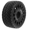 100mm 1/8 RC On-Road Tires and 15-Spokes RC Hard Plastic wheels High Grip Set 17mm Hex For 1/7 1/8 HPI VRX WR8 HSP Hobao Kyosho ARRMA Redcat Losi KM C3 CNE Ford W200 (Black) view 4