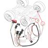 6V 12V 24V DIY Wire Harness Electric Conversion Kit for Kid's Ride On Toys Car,Set of Wire Harness Switch for Children Power Wheels Trax Upgrade Replacement Parts view 4