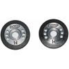 MIP 24404 Bypass1? Tapered Hi-Flow Pistons, 10-Hole x Blank, 1/8th Scale (2) view 1