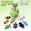 3D Printed mini Animals Egg with Mini Animal Toys Inside, Easter Basket Stuffers,Pre Filled Easter Eggs Bulk with Toys, Reusable Easter Basket Essentials Gifts, Easter Egg Hunt Supplies,Party Favors view 2