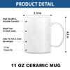 11oz Bank Teller Mug - Funny Bank Teller Gift, Humor Ceramic Coffee Mug Being A Bank Teller Is Easy, Like Riding A Bike On Fire - Unique 11oz Cup for Bank Teller Pros view 4