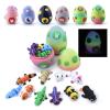 3D Printed mini Animals Egg with Mini Animal Toys Inside, Easter Basket Stuffers,Pre Filled Easter Eggs Bulk with Toys, Reusable Easter Basket Essentials Gifts, Easter Egg Hunt Supplies,Party Favors view 1
