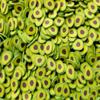 Large Avocado Polymer Clay Fake Sprinkles, Kawaii Fimo Jumbo Sprinkle Mix, Decoden Funfetti Jimmies for Crafts and DIY (30 gram bag) view 2