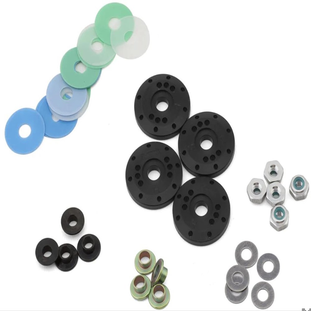MIP 24410 Bypass1? Tapered Hi-Flow Piston Kit, 8-Hole x 1.2mm, 1/8th Scale