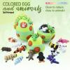 3D Printed mini Animals with Mini Animal Toys Inside, Easter Basket Stuffers,Pre Filled Easter Eggs Bulk with Toys, Reusable Easter Basket Essentials Gifts, Easter Egg Hunt Supplies,Party Favors view 2