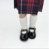 18 inch Doll Outfit-School Plaid Jumper Include Blouse and Hair Accessory/Add on Option: Sock and Shoe (Doll is not Included) (Pleated Skirt,Sock,ShinyBlack Shoe, Plaid 36) view 4