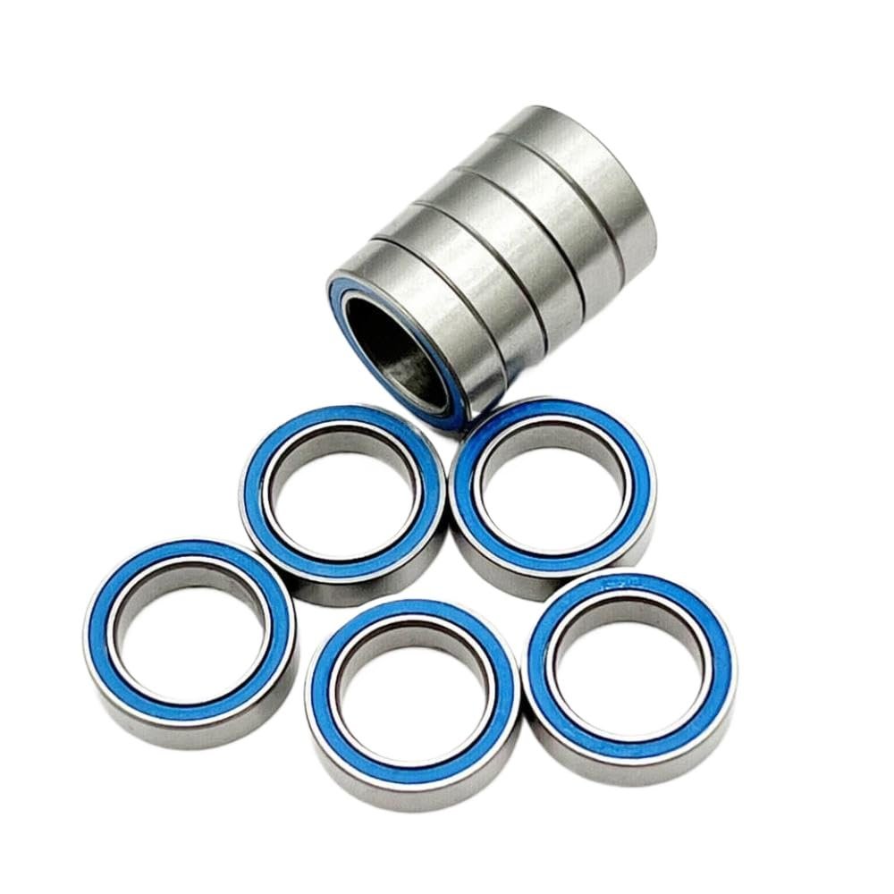 10PCS 6700RS Ball Bearings 10x15x4 Mm ABEC-3 Blue Sealed Bearings Compatible With Hobby Electric RC Cars And Trucks 6700-2RS Compatible Parts