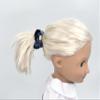 18 inch Doll Outfit-School Plaid Jumper Include Blouse and Hair Accessory/Add on Option: Sock and Shoe (Doll is not Included) (Pleated Skirt,Sock,Matte Black Shoe, Plaid 41) view 2