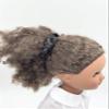 18 inch Doll Outfit-School Plaid Jumper Include Blouse and Hair Accessory/Add on Option: Sock and Shoe (Doll is not Included) (Pleated Skirt,Sock,ShinyBlack Shoe, Plaid 63) view 4