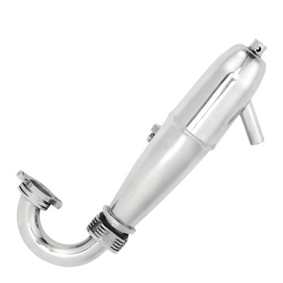 Engine Exhaust Pipe, Aluminum Alloy RC Engine Exhaust Tube Anti Deformation Tube for 1/8 Oil Truck