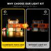 BOOZUU Light Kit for 21354 House - Lighting Compatible with Ideas Twilight The Cullen House 21354 Building Set for Adults (Lights Only, No Model Set) view 3