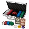 LOYCHIP 200 Piece Poker Chip Set 11.5g Iron Core with Case Kit Texas Holdem view 1