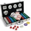LOYCHIP 500 Piece Poker Chip Set for Texas Holdem with 11.5g Heavyweight Composite Chips Aluminum Case Cards Buttons Professional Casino Gaming Kit for Adult Game Night view 1