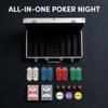 LOYCHIP 500 Piece Poker Chip Set for Texas Holdem with 11.5g Heavyweight Composite Chips Aluminum Case Cards Buttons Professional Casino Gaming Kit for Adult Game Night view 2