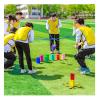 Team Building Games for Work Adults Field Day Outdoor Game Set, Group Activity Team Stacking Tower Games for 5-20 People(Yellow,8PCS) view 1