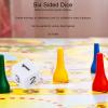 20PCS 16MM Plastic Six Sided Dice Game Props, Multifunction Dice Cube for Classroom Board Games DIY Sticker Counting Teaching view 3