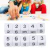 20PCS 16MM Plastic Six Sided Dice Game Props, Multifunction Dice Cube for Classroom Board Games DIY Sticker Counting Teaching view 4