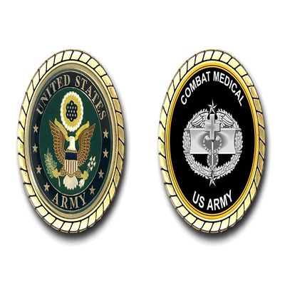 US Army Combat Medical Badge 3rd Award Challenge Coin