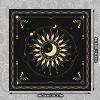 BOXOB Altar Cloth, 18.31x18.31in Delicate Square Sun Moon Alter Cloths Witchcraft Spiritual Tarot Mat Tablecloth Divination Tools and Accessories Perfect Divination Ritual Supplies view 2