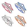 Alloy Front Upper Lower Suspension Arm + Tie Rod SetCompatible For LOSI 1/10Compatible For BAJA REY RC CAR(Blue) view 2
