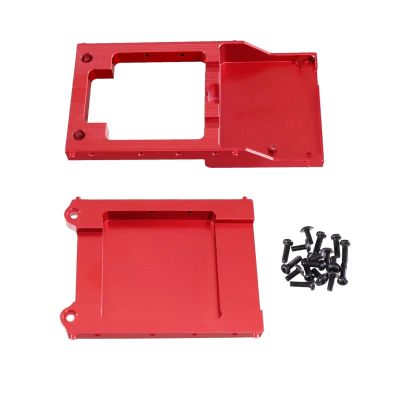 RC Car Parts for MN for MN168 MN78 1/12 Replacement RC Car Metal Steering Servo Fixed Mount Bracket Beam Upgrade Parts Decoration Accessories(Red)