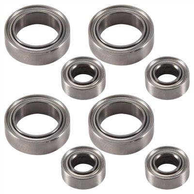 RC Car Accessories Compatible with HSP for Himoto E18 for WLtoys A949 A959 A969 A979 A959-B A949-33 1/18 RC Car Spare Parts 8Pcs Ball Bearings