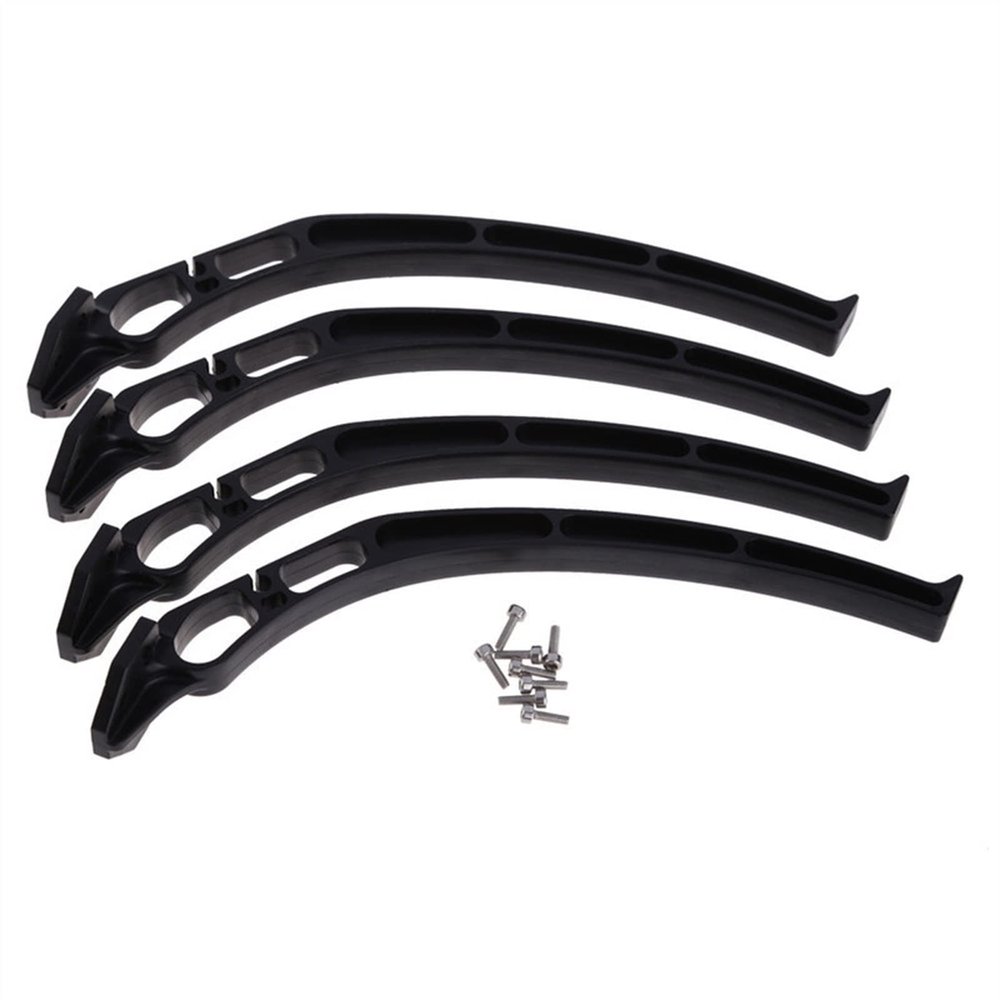TYXTTGY Drone Landing Gear, Extended Heighten Landing Gear Foldable Leg Tripod for S500, F450, F550, S550 RC Drone Accessories(4PCS Black)