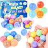32 Pack Galaxy Slime Balls, Galaxy Slime Party Favor for Kids, Super Soft & Non-Sticky, Mess-Free, Stress Relief Toys, Birthday Gifts for Girls and Boys, Classroom Reward, Goodie Bag Stuffers view 2