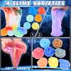32 Pack Galaxy Slime Balls, Galaxy Slime Party Favor for Kids, Super Soft & Non-Sticky, Mess-Free, Stress Relief Toys, Birthday Gifts for Girls and Boys, Classroom Reward, Goodie Bag Stuffers view 3