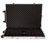 Gamers Lounge 1,000-count Rolling Aluminum Poker Chip Case - Locking, Key Included view 3