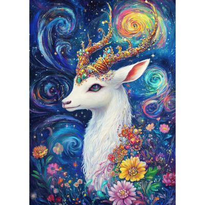 Chalzidar Jigsaw Puzzles for Adults 500 Pieces,Challenging Puzzle Perfect for Game Nights, Home Decor Birthday Party Gift Toy for Men Women Elders Seniors - Aries