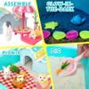 Carolart Pet Sensory Bin,Hamster and Rabbit Habitat,Animal Sensory Sand Kit for Boys and Girls, Pet Sensory Toys,Summer Beach Toys, Sandbox Play Set for Toddler Ages 3 4 5 6 7 8 view 4