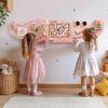 ROBOTIME Crocodile Busy Board Wall Panels for Toddlers, Pink Montessori Sensory Activity Board, Montessori Sensory Wall-Mounted Learning Center Toy for Kids Room, Educational Toys for Boys & Girls view 1