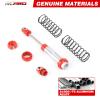 RACWD 112MM Shocks Aluminum Threaded Shock Adjustable Absorber Oil Damper for FMS 1/10 FCX10 LC80 Series Upgrades Part (Red) view 3