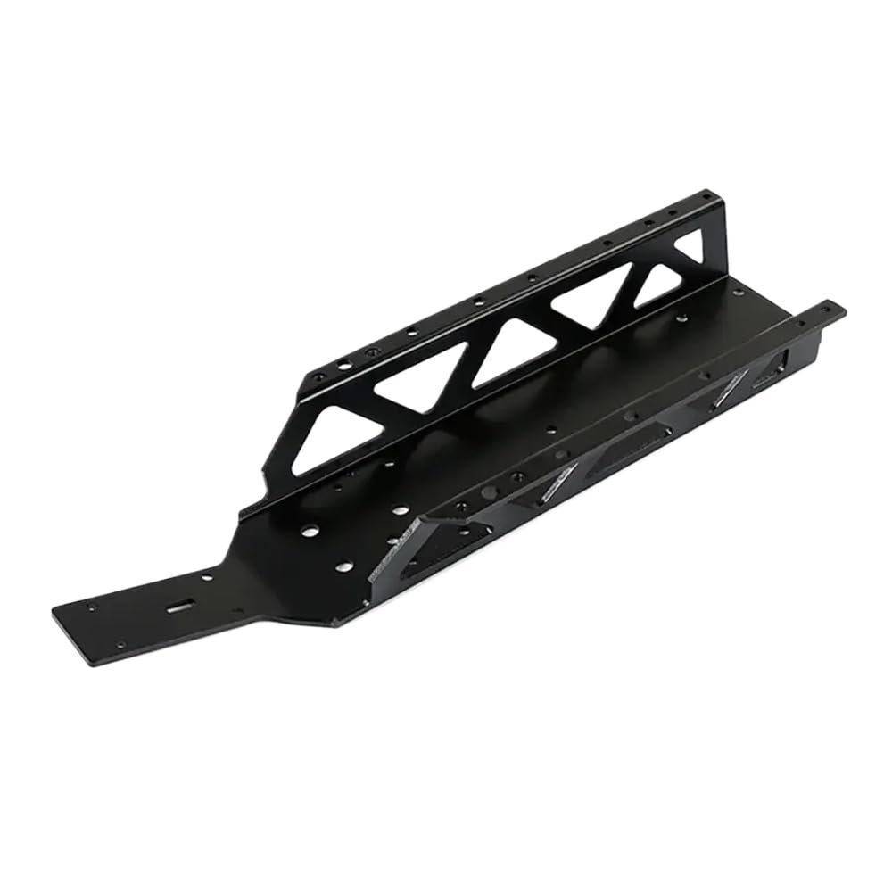 MIVHQYBU Fuel Tank Engine Upgrade Chassis Frame Compatible with 1/5 Scale Gas RC Car Compatible with Various Models Buggy Parts(Black)
