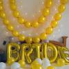 105pcs Linking Balloons 6 Inch Gold Quick Link Balloons for Photo Shoot Gender Raver Anniversary Bridal Christmas Wall Backdrop Baby Shower Birthday Party Carnival Decorations view 4