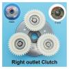 47.3x13mm 35T Helical Nylon Gear with 608Z Bearings & 88mm Clutch for Hub Motors - Ebike Repair & Upgrade Kit(Right Outlet Clutch) view 2