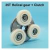 47.3x13mm 35T Helical Nylon Gear with 608Z Bearings & 88mm Clutch for Hub Motors - Ebike Repair & Upgrade Kit(Right Outlet Clutch) view 3