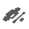 DAIKONRICH Carbon Fiber Bottom Plate Upgrade Chassis Frame for WLtoys 1/28 284131 K969 K979 K989 K999 P929 P939 RC Car Parts view 3