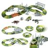 Kidoozie Dino Land Race Track Ages 3+ Dinosaurs Toy Flexible Road Race Playset view 1