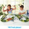 Kidoozie Dino Land Race Track Ages 3+ Dinosaurs Toy Flexible Road Race Playset view 3